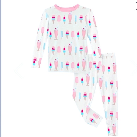 🟡Kickee Pants Short Sleeve PJ Set - Picture 1 of 6